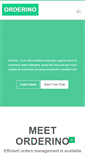 Mobile Screenshot of orderino.com